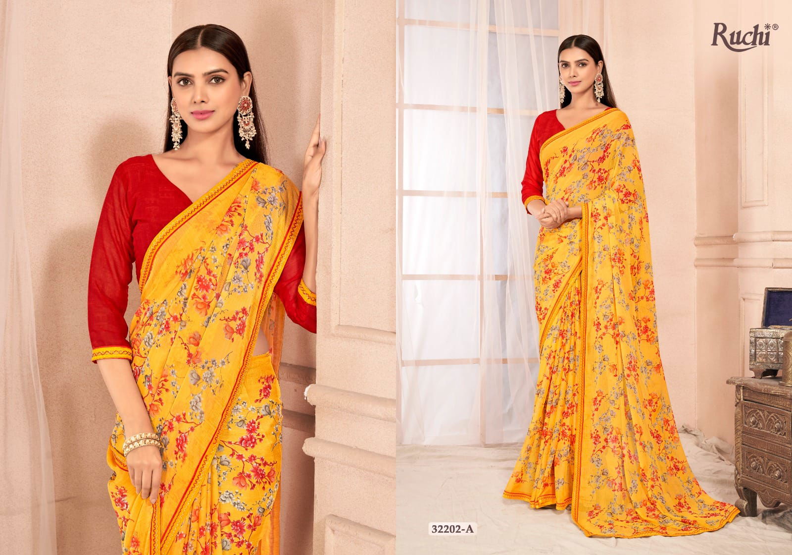 Savyaa 2 By Ruchi Chiffon Daily Wear Sarees Wholesale Shop In Surat